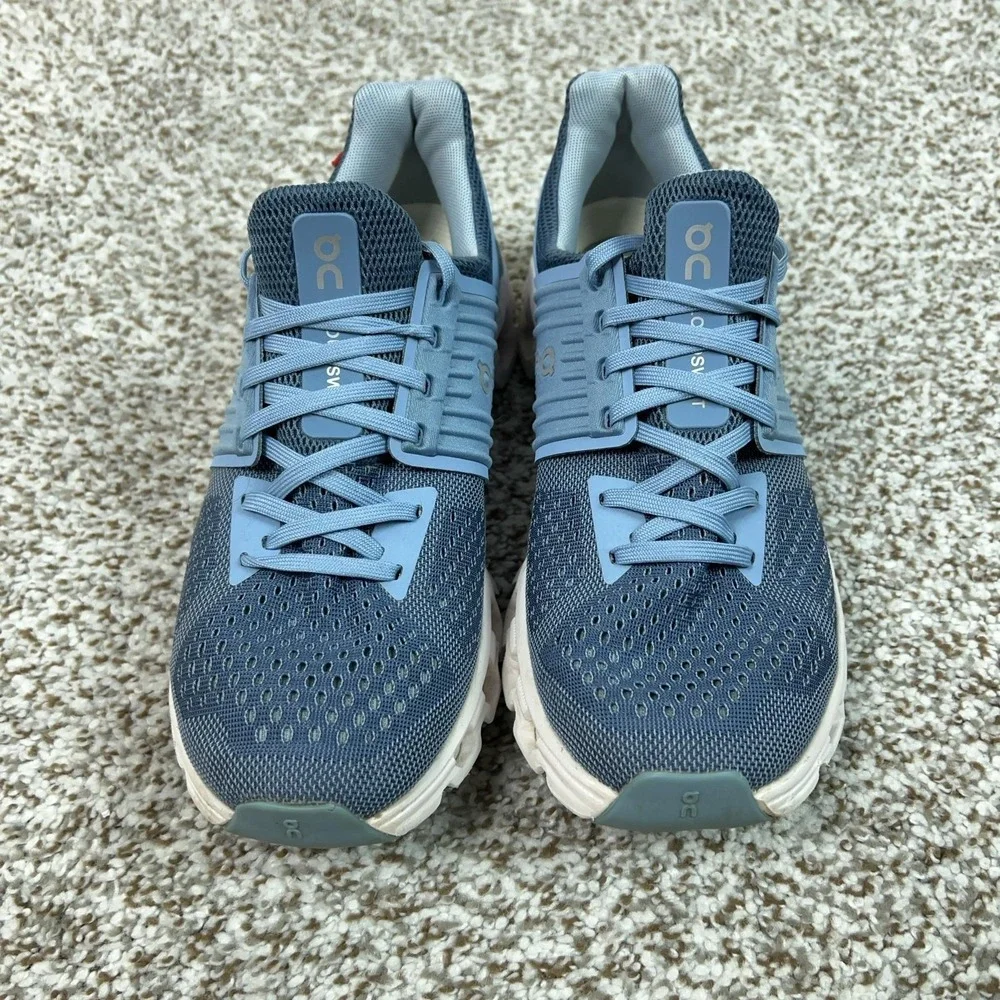On Shoes Womens Size 8 Blue Cloudswift CloudTec Running Sneakers Comfort Walking